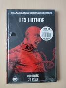 WKKDC, Lex Luthor - Człowiek ze Stali. NOWY, FOLIA
