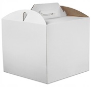 14 szt.dużych białych kartonów do tortu, bardzo mocne, różne wymiary+GRATIS