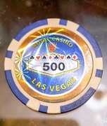 żetony do pokera ceramiczne, hologram Royal Casino-na prezent dla faceta 