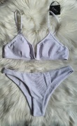 NOWY komplet bikini Zaful – biały – rozmiar M (EU 38)