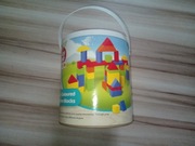 Zestaw drewnianych klocków 80 elementów Play tive