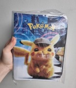 Skórzany album na karty Pokemon dla dzieci