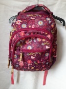 Duży pojemny fioletowy różowy plecak tornister szkolny dziewczęcy Charro