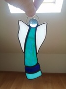 Witraż zawieszka anioł