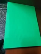 folia - okładka do bindowania A4 200m zielona 100