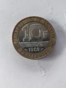 10 Franków Liberte Egalite Fraternite 1989