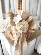 Koszyk Świąteczny Wielkanocny Boho