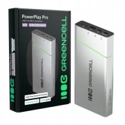 Powerbank Green Cell PBPLGC20P PowerPlay Pro 20800mAh 65W Srebrny