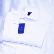 Emanuel Berg  koszula XL 43 biała stretch Luxury Cannes zegna cucinelli 