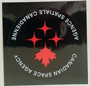 [KOSMOS] Oryginalna naklejka Canadian Space Agency 