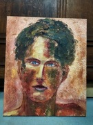 Obraz na płótnie portret 60x50cm