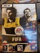 FIFA 08 a w środku płyta FIFA 09 - gra pudełkowa na DVD