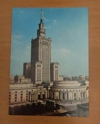 Warszawa Pałac Kultury i Nauki pocztówka 1972 r