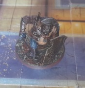 Games Workshop Lord of the Rings Isengard Troll- metal - UNIKAT! OOP 