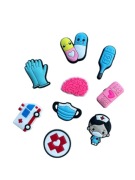 Przypinki do Crocs Medyczne – Lekarz Pielęgniarka weterynarz dentysta