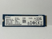 Dysk nvme Kingston 512Gb