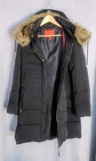 Płaszczyk pikowany ciepły z kapturem - damski, używany