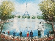 Paryż wieża Eiffla 1