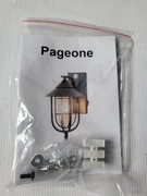 Lampa zewnętrzna retro 