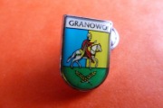 Granowo Grodzisk Wielkopolski Herb pin przypinka 