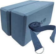 Bloki do jogi VLFit z paskiem