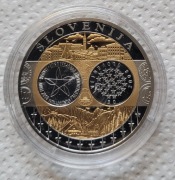 Numizmat: Euro - Wspólna Waluta Europy: Słowenia, Ag 999, 40 mm