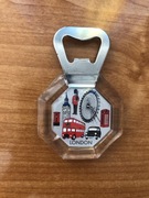 Magnes na lodówkę / otwieracz do butelek z pamiątkowymi ikonami Londynu