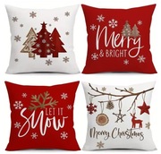 Poszewki na poduszki ŚWIĄTECZNE Zestaw 2szt, 45cm