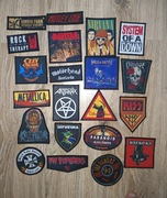 1 NASZYWKA PATCH kreator Metallica Ozzy Osbourne megadeath Anthrax pantera 