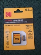 Kodak karta pamięci microSD 64GB z adapterem