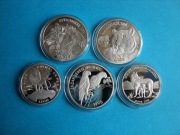 5 sztuk monet - zestaw