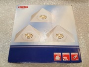 Zestaw halogenowy podszafkowy 3 x G4 20W 12V biały