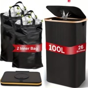 Pojemnik na butelki kaucyjne + 2 torby transportowe