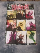 plakat zespołu muzycznego slipknot