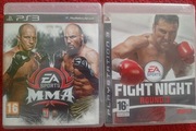 MMA EA Sports PS3 z książeczką + FIGHT NIGHT ROUND 3 PS3