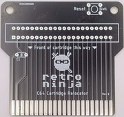 Płytka PCB adaptera pionowego do Commodore C64