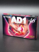 Kaseta TDK AD1 46 – NOWA (NOS) – Japan Edition / JDM 1996 magnetofonowa