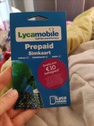 Lycamobile prepaid simkaart