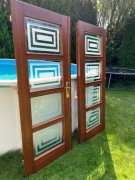 Drzwi sosnowe Solidne Grube