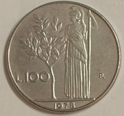 Moneta Włochy 100 lirów 1978,1981,1983