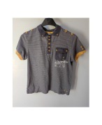 bluzka koszulka top polo z kołnierzykiem rozpinana sportowa bawełniana