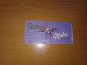Milka Suchard lata 1950-1970 czekolada puste opakowanie okładka