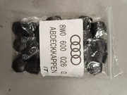 Oryginalne zaślepki / nakładki na śruby kół AUDI – komplet 8W0 600 026 D