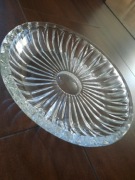 Kryształowa miska PRL lata 60 huta szkła 