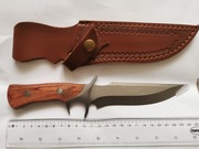 Nóż myśliwski z dobrej stali.