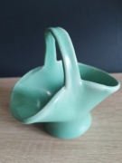 Koszyk Vintage Dee Cee Stoneware England Green