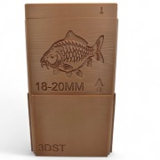 Gilotyna do kulek proteinowych 18-20 kolor Brąz