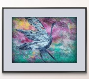 Oryginalny autorski obraz akrylowy "In the storm"