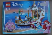 Klocki LEGO 41153 Disney Princess - Uroczysta łódź Ariel Mała Syrenka Nowe