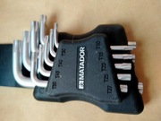 Zestaw klucz trzpieniowych torx Matador 
